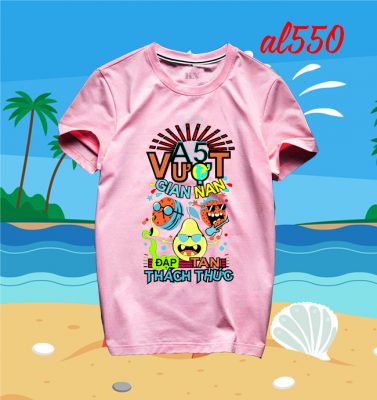 áo lớp màu hồng