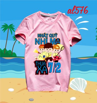 áo lớp màu hồng